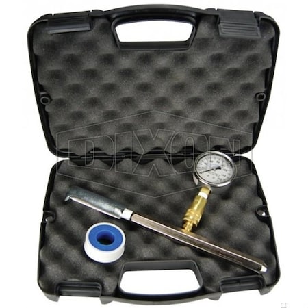 Dixon Standard Liquid Filled Pitot Gauge, 0 to 160 psi PG8083